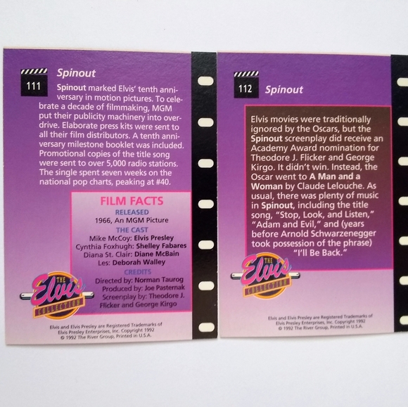 Elvis Presley Vintage Trading Cards (10) - Picture 6 of 10